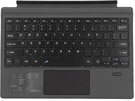 RASTKY 5.3 Wireless -tangentbord med Pekplatta för Pro 7+ Pro 7 6 5 4 3 Portable Tablet Flip Stand Byggt i Batterityp C Laddningstangentbord