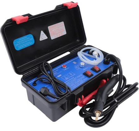 Pulitore a vapore 3000 W idropulitrice 3.5 Pa vapore caldo dispositivo con pistola e spazzola faretto mobile per auto, cucina, divano, pulizia macchina 115 ℃ con ugello incluso