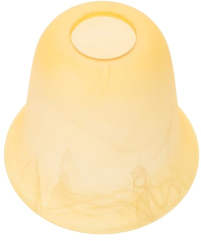 ULTECHNOVO Abat-jour en Verre Dépoli 15 Cm Couleur, Abat-jour de Rechange pour Suspensions et Luminaires de Plafond, Globe Lumineux pour Lampe de Chevet et Salon, Remplacement Solide
