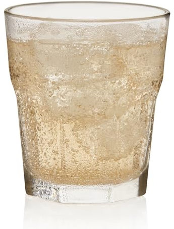 Libbey Gibraltar Rocks Glasses Set of 12, 12-Ounce, Iconic Heavy Base Bar Glassware, Dishwasher Safe Whiskey Drinking Glass Set for Everyday Use