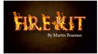 Martin Braessas Fire Kit, Magic Trick - Close-up Magic Trick - For Teens & Young Adults - Includes Multiple Gimmicks, Online Instructions, Complete Routines, Fire Balls