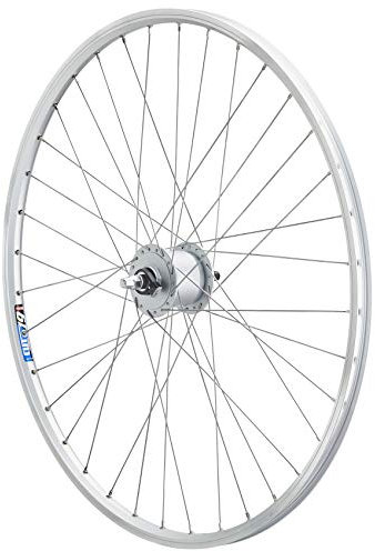 Vuelta Fahrradfelge 26 Zoll Vorderrad inkl. Nexus DHC30003 VA Silber - Made in Germany - Vorderrad Felge mit V-Brakes/Felgenbremse, 559x19 Hohlkammer-Fahrradfelgen - Laufrad &MTB Fahrrad Rad Cut 19