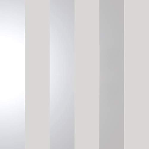 Holden Decor 12760 Dillan Stripe Grey Silver Wallpaper, Grey