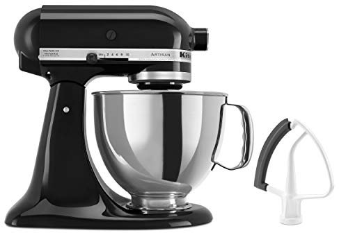 KitchenAid KSM150FEOB Value Artisan Bundle Stand Mixers, 5 quart, Onyx Black