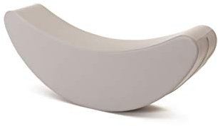 IGLU Soft Play Softbausteine Schaukelpferd Banane Forme Schaukeltier Schaukelspielzeug Kinder Baby Spielzeug (Grau)