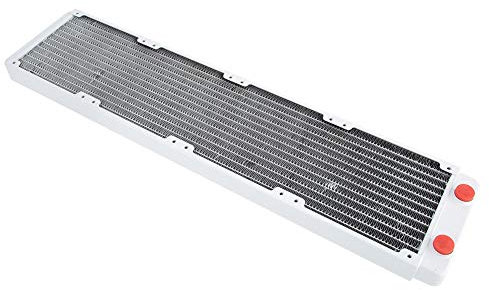 Computer Wasserkühlsystem, 12-Röhren 480 mm G4/1 Gewinde Kühler Wärmetauscher Wasser Luftgekühlter Kühlkörper PC CPU Kühler Schnelle Wärmeableitung für Desktop