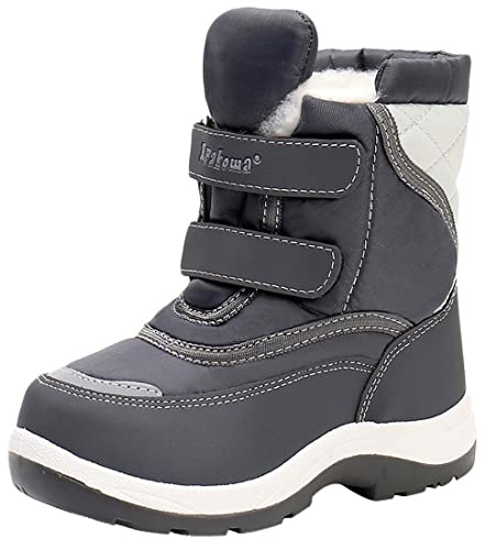 Apakowa Kid's Boys Girls Winter Snow Boots (Toddler/Little Kid)