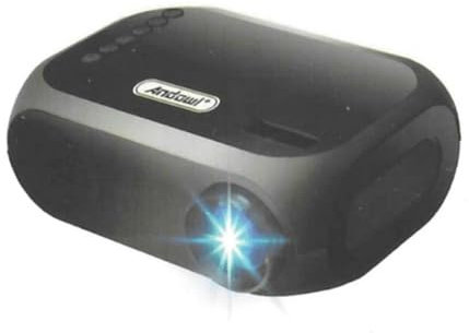 OISE ART STORE Trade Shop - Mini Video Proiettore LED 800 Lumen 1920×1080 Fhd Qhd100 Hdmi/vga/USB/av Home