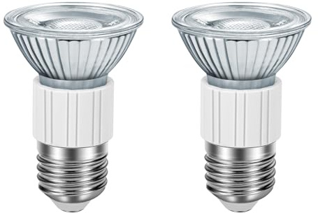 Upgrade Your Kitchen with LED Range Hood Light -Z0B0011 JDR E27 73mm 5W LED Bulb 50W Halogen Equivalent, Included for Brighter Cooking and Energy Efficiency. for Stove Hoods. Pack of 2