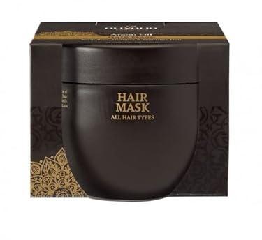 Olivolio Haarmaske mit 95% natürlichen Inhaltsstoffen & 100% Bio Arganöl & für alle Haartypen - 250 ml