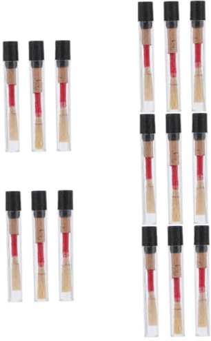Abaodam 15stücke Oboenrohre Mit Aufbewahrungsboxen Flexible Reeds Für Oboe Klare Töne Und Lange Für Oboisten Und Musikliebhaber