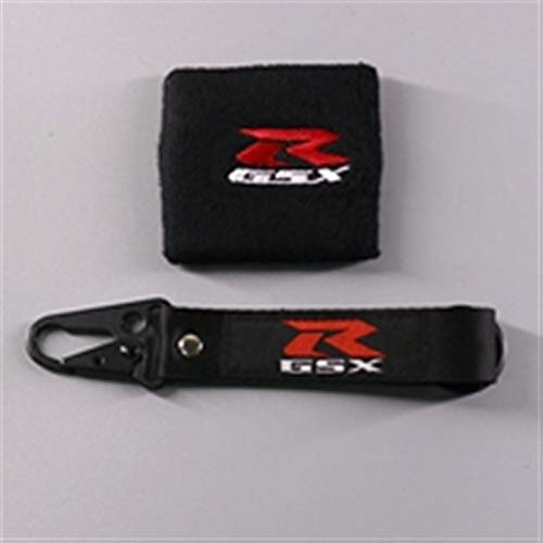 POKVEA 3D-Motorradfront-Flüssigkeitsölbremse-Reservoir-Socke for GSXR 750 600 1000 K1 K2 K3 K4 K5 K6 K7 K8 K9 K10 K11 K12 K13 (Color : O)