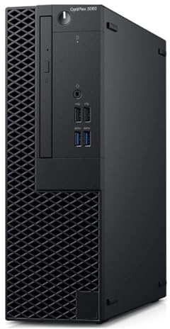 FAST Optiplex 3060 SFF PC - Intel Core i5 8th Gen (6 Cores Upto 4.1Ghz), 16GB DDR4 RAM, 512GB SSD Storage, 300Mbps USB WiFi Adapter Dongle, Windows 11 Pro Operating System (Renewed)