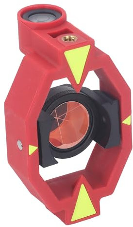 Leapiture Total Station Mini Prism 0mm Constant Total Station Prism Total Station Accessories High Accuracy Convenience with 4 Poles for South
