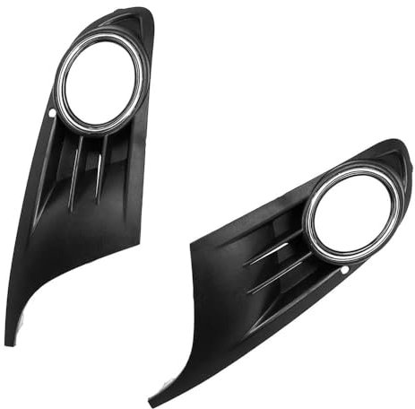 SUSHUANG 2 Stücke Auto Front Stoßstange Nebel Licht Kühlergrill Abdeckung Trim Links/Rechts Nebel Lampe Lünette Für Golf MK6 (EUR) (Uns) Variante Cabriolet Auto-Frontgrill