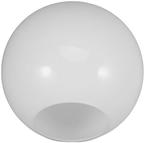 Cabilock Pantalla de Lámpara de Vidrio Redonda Tulipa Esférica para Lámparas Mesa Farolas y Colgantes Diseño Elegante y Instalación Accesorio Iluminación Multiusos