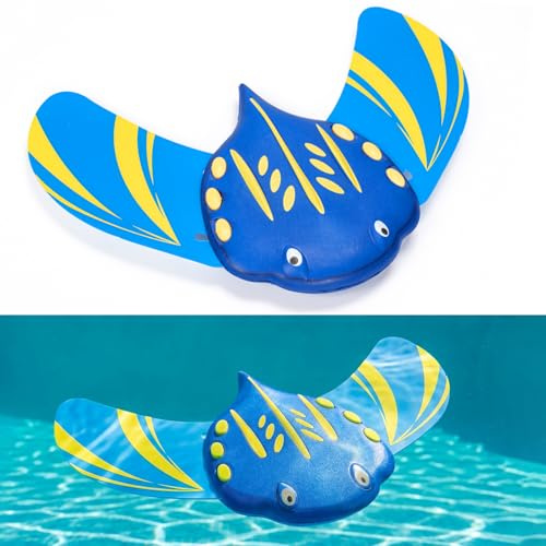 Zouwel juguete de agua, juguete de buceo submarino para niños, juguete de pez diablo para piscina, juguete de piscina, juguete de buceo para adolescentes y adultos (grande)