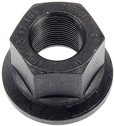 Dorman 611-0030.10 M22-1.50 Wheel Nut Metric- 33mm Hex, 30.48 mm Length, 10 Pack Universal Fit