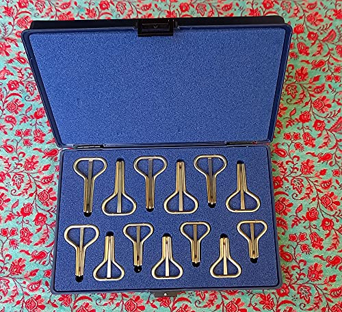 Schlütter 13-teiliges Maultrommel Profi-set von c bis C