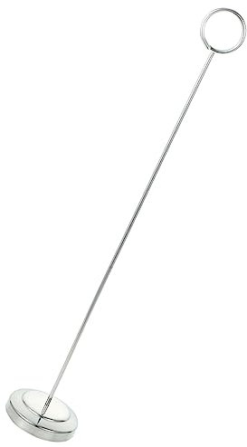 STOBOK Edelstahl Tischkartenhalter Mit Stabilem Fuß Runde Metallklammer Für Karten Und Menüs Platzkartenhalter Für Hochzeiten Empfänge Bankette Restaurants Und Veranstaltungen