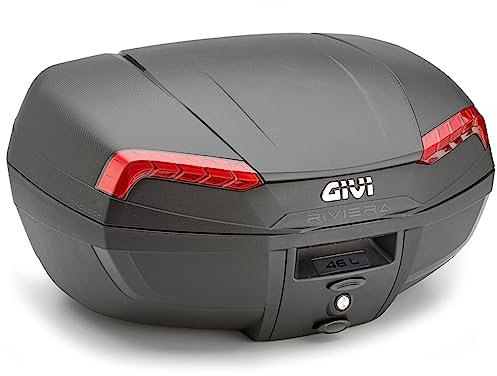 givi e46n topcase + trager riviera kompatibel mit kymco cv3 550 2022 2023 mototopgun