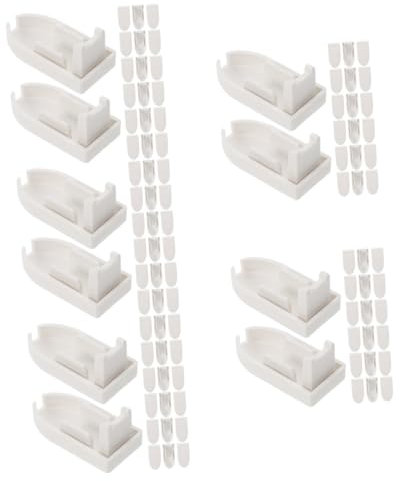 IMIKEYA 5sets Universal Roller Blind Fitting Replacement Parts Sturdy Rod Plugs for Window Blinds Accessories 20pcs*5