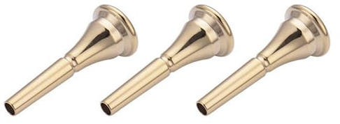 CENMEN FranzöSisch Horn Mund StüCk Kit EnthäLt 3 StüCk FranzöSisch Horn MundstüCk für Erwachsene Kinder und Anfänger Musik Instrument-A
