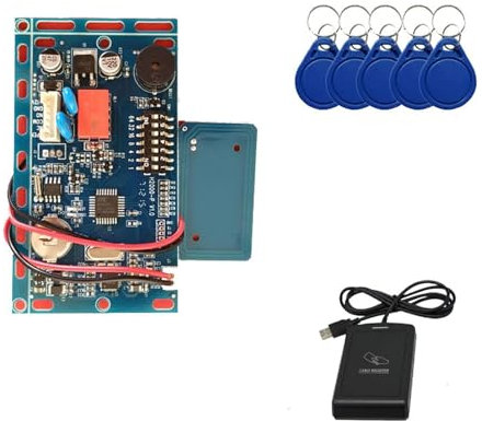 Ouvre-porte de Garage, RFID porte intégré IC de contrôle d'accès limité dans le temps peut peirod ou temps utilisateur interphone contrôle d'accès hors ligne de contrôle d'accès(1 module and reader)