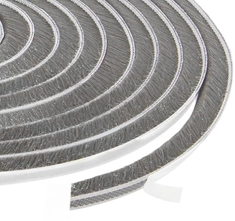TTSTOIEE guarnizione finestra, guarnizione porta blindata per porte, finestre, armadi e cabine per proteggere da spifferi e insettiguarnizioni in gomma (9mm x 5mm x 10m)