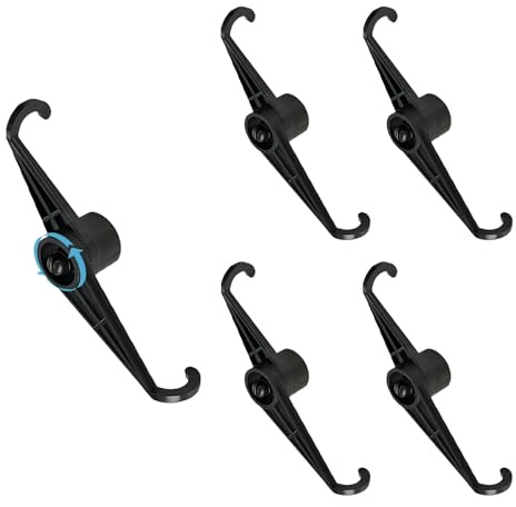 Genérico Plant Bender - Entrenador de Plantas Formador de Brotes,5 Piezas Ajustable para Plantas Frutales Hortalizas Arbustos Flores y Brotes