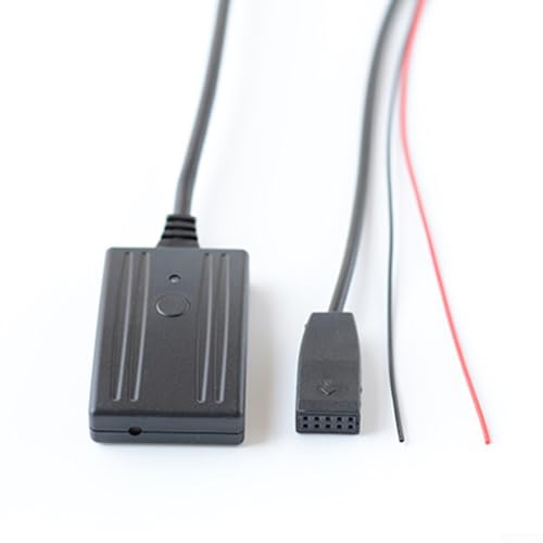 Gettimore Bluetooth-kompatibler Adapter AUX USB MP3 Ladekabel für BMW E46 E53 Business CD Ersatz Autozubehör
