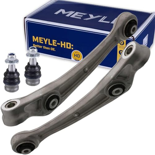 2x Meyle Hd Querlenker+Traggelenk vorne | 116 050 0225/HD + 116 050 0224/HD + 1160100000 passend für A4 8K A5 8T A6+A7 4G Q5