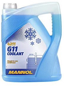 MANNOL Blue Antifreeze Coolant 5L Ready Mixed AG11 SAE J1034