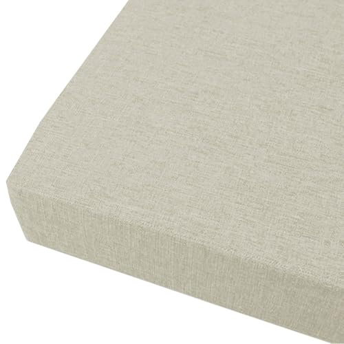 Bankauflage Sitzkissen Bank mit Abnehmbarem Bezug, 5CM Dicke Rutschfestes Bankkissen Outdoor, Sitzpolster Outdoor aus Schaumstoff Polster, Sitzauflage Bank für Garten, Terrasse(#20,160x60x5cm)