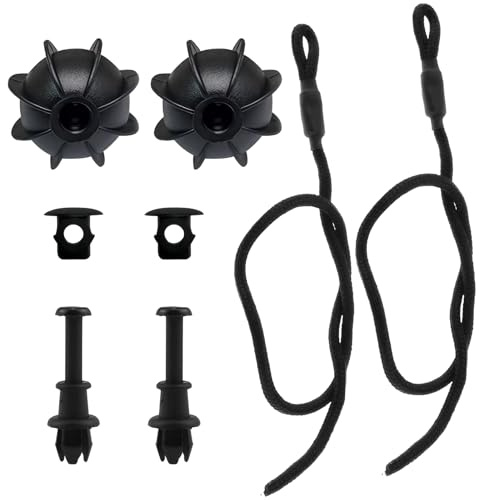 WUIOWPPIC 2 Stück Kofferraum Halteband Hutablage Auto Universal Haltebänder | Heckablage Strap Ersatz für Golf 6 MK6,Kofferraumabdeckung Band Halterung für VW Golf 6 5 4,MK6,MK5,GTI R20