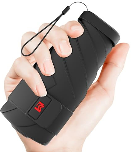 Moorrlii Mini Regenschirm, Pocket Taschenschirm Damen Kleiner Faltschirm Ultraleichter für Regen und Sonne UV-Blockierung Hochfeste Sonnenschutz Windabweisend und wasserdicht Tragbare Bequeme