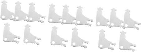 SHINEOFI 3 Set Distributore di Asciugamani di Carta Chiave Semplice Distributore di Fazzoletti di Carta Chiave di Ricambio Distributore di Carta Chiave Universale Distributore di 5 Pezzi*3