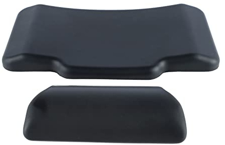 Motorcycle Rear Trunk Backrest, Universal Motorbike Top Box Back Cushion PU Leather Luggage Bags Rack Tail Box Trunk Saddlebag Passenger Backrest Damping Pad