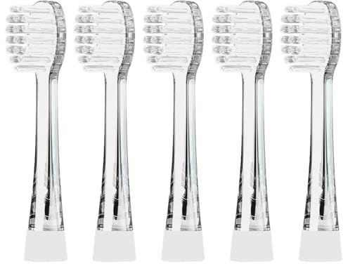 Têtes de Rechange pour Enfants Seago SG513/SG977/SG2139/SGEK6/EK7/DT-BB1/DT-K6/K3, Lot de 5 Têtes, Compatibles avec Brosse à Dents Électrique Seago, pour Enfants de 18 à 36 Mois
