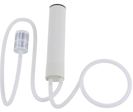 Elektrische Weinpumpe, automatische Umfüllpumpe mit Silikonschlauch für Bier, Wein, Wasser, Flüssigkeiten, 15 x 3,2 x 3,2 cm, Schlauch, 1 m