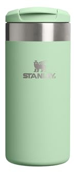 STANLEY 1913 Aerolight Transit Mug Isotherme 0.35L - Pistachio | Café - 4 Heures Chaud - 6 Heures Froid - Couvercle Étanche et Blocable - Thermos - Lavable au Lave-Vaisselle