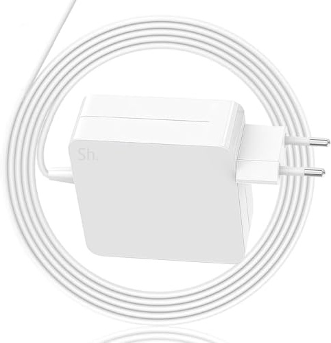 Remplacement Chargeur 45W T-Tip pour MacBook Air 11 et 13 (2012-2017) | Adaptateur d'alimentation avec câble de charge 170 cm et connecteur magnétique de type T, Modèles A1435 A1436 A1465 A1466