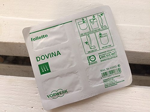 vorwerk Ambientadores Dovina originales Vorwerk Folletto (Fragranza para aspiradora, 6 unidades)