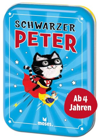 moses. Schwarzer Peter | Spiele-Klassiker | Für Kinder ab 4 Jahren, bunt
