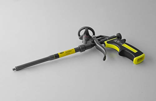 Akifix NAMF16003 Pistola Superprofessionale per Schiuma Poliuretanica, Manico Gomma Soft Grip