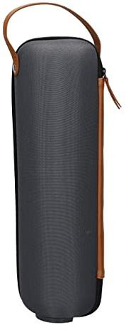 BarCraft Portabotellas de Vino, con Funda, Negro