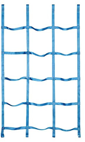 Kletternetz für Kinder im Freien – Kletternetz – 180 x 109 cm Indoor-Kletternetz, Outdoor-Gurtbandnetz, Kletternetz, Polyester-Seilleiter, beständig