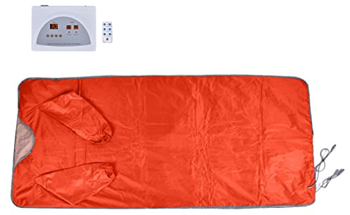 Sauna Blanket, 650W Far Infrared Sauna Blanket, Remote Control Sauna Blanket, Home Salon, Sweat Sauna Blanket, Professional Heater, Sauna Bed for Slimming/Body Relaxation/Body Detoxification