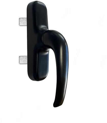 Maniglia per finestra a battente o a battente | Mango Cremonese | Serie europea | Colore bianco | Apertura interna destra