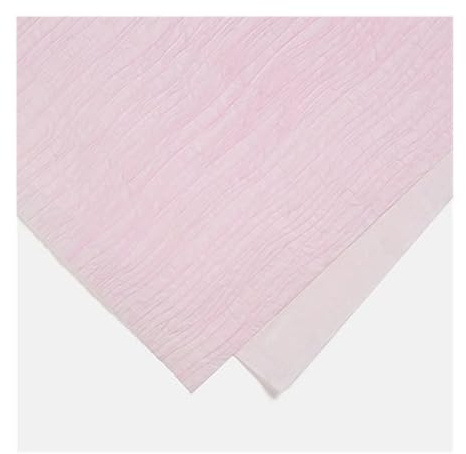 GUYTRM Papier Origami pur Papier d'emballage de fleurs Emballage de bouquet Papier froissé Double couche Composite Papier d'emballage Emballage cadeau lingli(Pibk)
